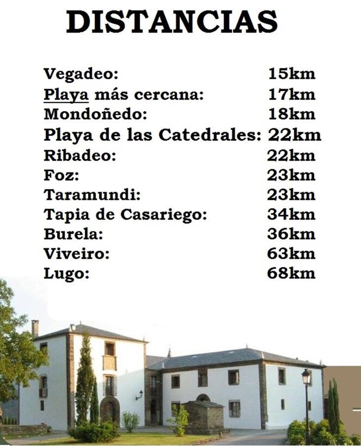 Hotel Pazo De Terrafeita Trabada Exterior foto